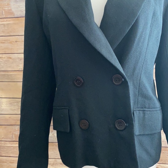 🎈Sale🎈Vintage Talbots Wool Blazer With Shoulder Pads - Picture 2 of 8